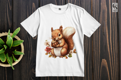 Cute Squirrel Clipart PNG Product Image 2