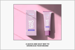 Tube and Box Cosmetic Mockup Product Image 2