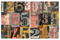 Grunge, Papers, Junk Journal Product Image 2