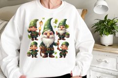 St Patricks gnome Clipart, St. Patrick&#039;s Day Clipart Product Image 2