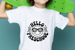 Hello Preschool Smiley Face SVG PNG Product Image 2
