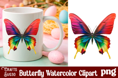 Butterfly Flowers Clipart Sublimation Png Butterfly Product Image 1