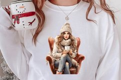 Cozy Christmas Home Clipart Sublimation, Christmas PNG Product Image 2