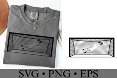 Football Net Svg | Game Day Svg | Sport Svg | Shirt Svg Product Image 2