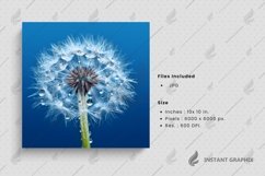 Softness and fragility of a dandelion beauty generative AI Product Image 1