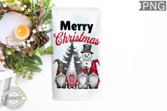 Merry Christmas Kitchen Towel - Christmas Towel Design Product Image 1