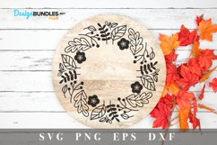 Fall wreath svg Product Image 2