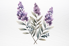 Lavender And Christmas Tree Sublimation PNG Product Image 2