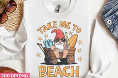 Take Me To Beach PNG, Hello Summer Sublimation PNG Product Image 3