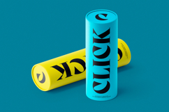 Paper Tube Packaging Mockup Product Image 2