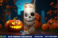 Halloween Tumbler Sublimation Wraps, Tumbler Halloween Product Image 2