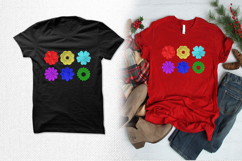 Colorful Floral Set Embroidery Design File Product Image 2