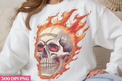 Overthinker PNG, Anxiety Sublimation PNG Product Image 1