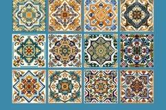 Spanish Tiles, Mediterranean Majolica, Digital Download Product Image 2