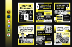 Gradient Yellow Business Agency - Instagram Post Product Image 2