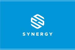 Synergy - Letter S Hexagon Logo Template Product Image 2