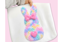 Faux Yarn Easter PNG, Easter Bunny PNG, Happy Easter PNG Product Image 5