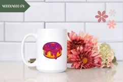 Hand Drawn Fall Illustration, Cartoon Fall Cake PNG Product Image 2