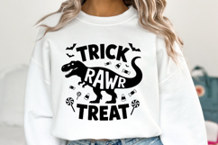 Trick Rawr Treat Svg | Halloween Svg | Shirt Svg Product Image 1