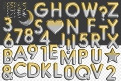 Gold and Silver Ombre Foil Balloon Clipart Product Image 2