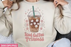 Iced coffee princess PNG, Iced Coffee Mental Product Image 1