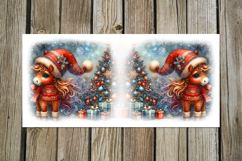 Christmas horse | 4 vintage Sublimation Mug design PLUS Product Image 2