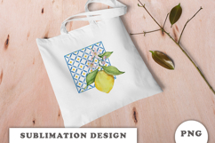 Watercolor Lemons composition png Product Image 2
