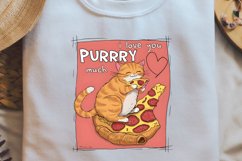 Funny Cat Quotes Sublimation Design, Funny Cat Quotes , PNG Product Image 2