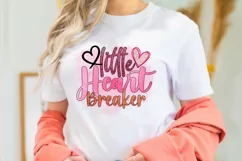 Little Heart Breaker PNG Sublimation, Valentines Day Png Product Image 2