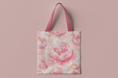 Soft Pink Peony Digital Paper Product Image 2