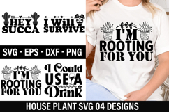 House Plant SVG Design - I Will Survive Product Image 1