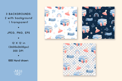 Winter Books Seamless Pattern, Cozy Bookish Background Product Image 2