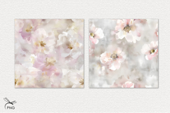 Floral digital paper, background clipart Product Image 2