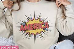 America PNG, 4th Of July Sublimation PNG Product Image 3