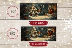 Christmas Tree Mug Sublimation, Cozy Winter Mug Design Product Image 2