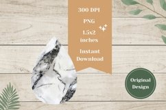 White Marble Teardrop Earrings, Marble Earrings Design Product Image 2