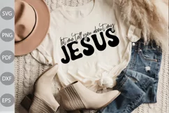 Let Me Tell You About My Jesus SVG Cut Files/ Christian SVG Product Image 1