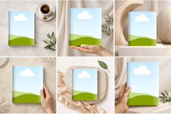 40 Editorial Book Cover Mockups for Canva Product Image 2