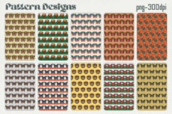 Butterfly Pattern Pack PNG Product Image 1