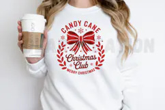 Candy cane Christmas club merry Christmas PNG Design Product Image 2