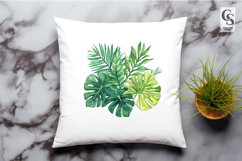 Tropical Leaf Bundle Clipart Sublimation PNG Product Image 2