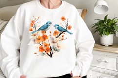 Spring Garden Clipart, Flowers Sublimation Designs Product Image 2