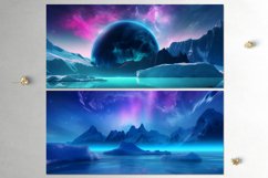 Northern Lights | Christmas Sublimation Mug design bundle Product Image 2