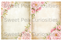 Shabby Chic, Flowers, Papers, Junk Journal Product Image 2