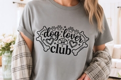Dog Lover Club Svg, Dog Mom Svg, Funny Dog Lover Svg. Product Image 3