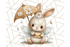 Forest Fairy Garden Creatures PNG, Whimsical Woodland Art Product Image 2