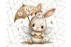 Forest Fairy Garden Creatures PNG, Whimsical Woodland Art Product Image 2