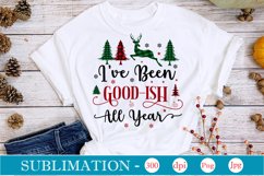 Christmas Sublimation Design | Christmas PNG Design Product Image 2