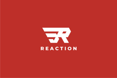 Reaction Letter R Logo Design Vector Product Image 2
