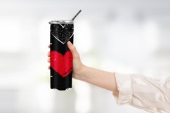 Heart Pattern Tumbler Warp Design Product Image 2